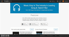 Desktop Screenshot of musicxray.com